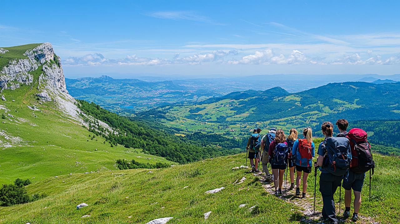 Descubre La Montagne Vichy: ¡El mejor lugar de senderismo de Francia bajo la nieve invernal!